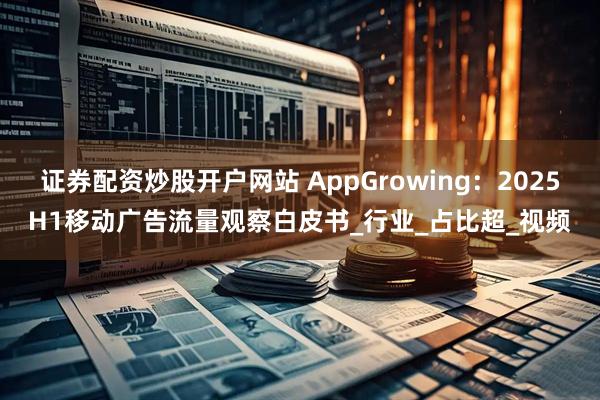 證券配資炒股開戶網站 AppGrowing：2025H1移動廣告流量觀察白皮書_行業_占比超_視頻